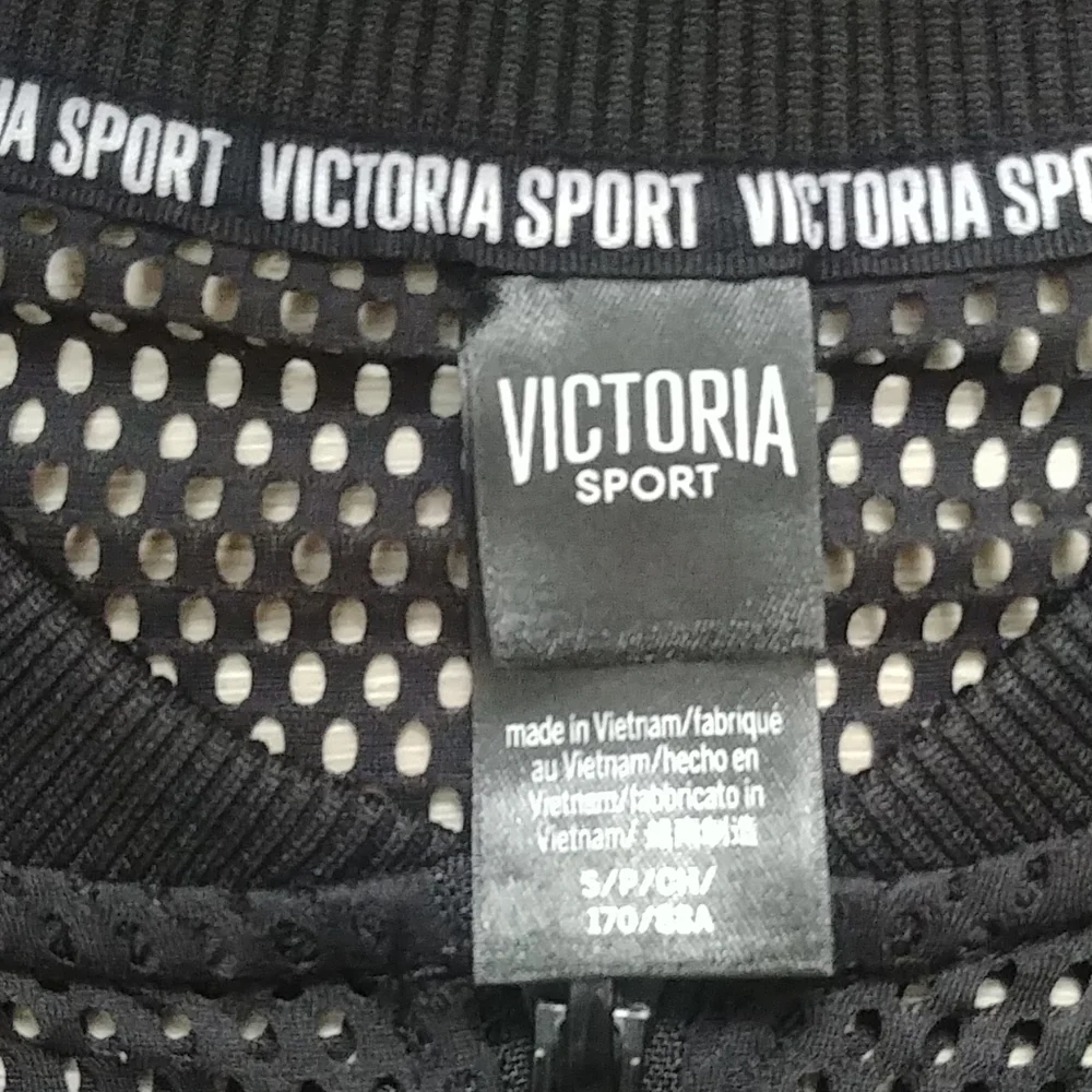 Victoria Secret Sport Black Mesh Jacket S - Picture 4 of 5